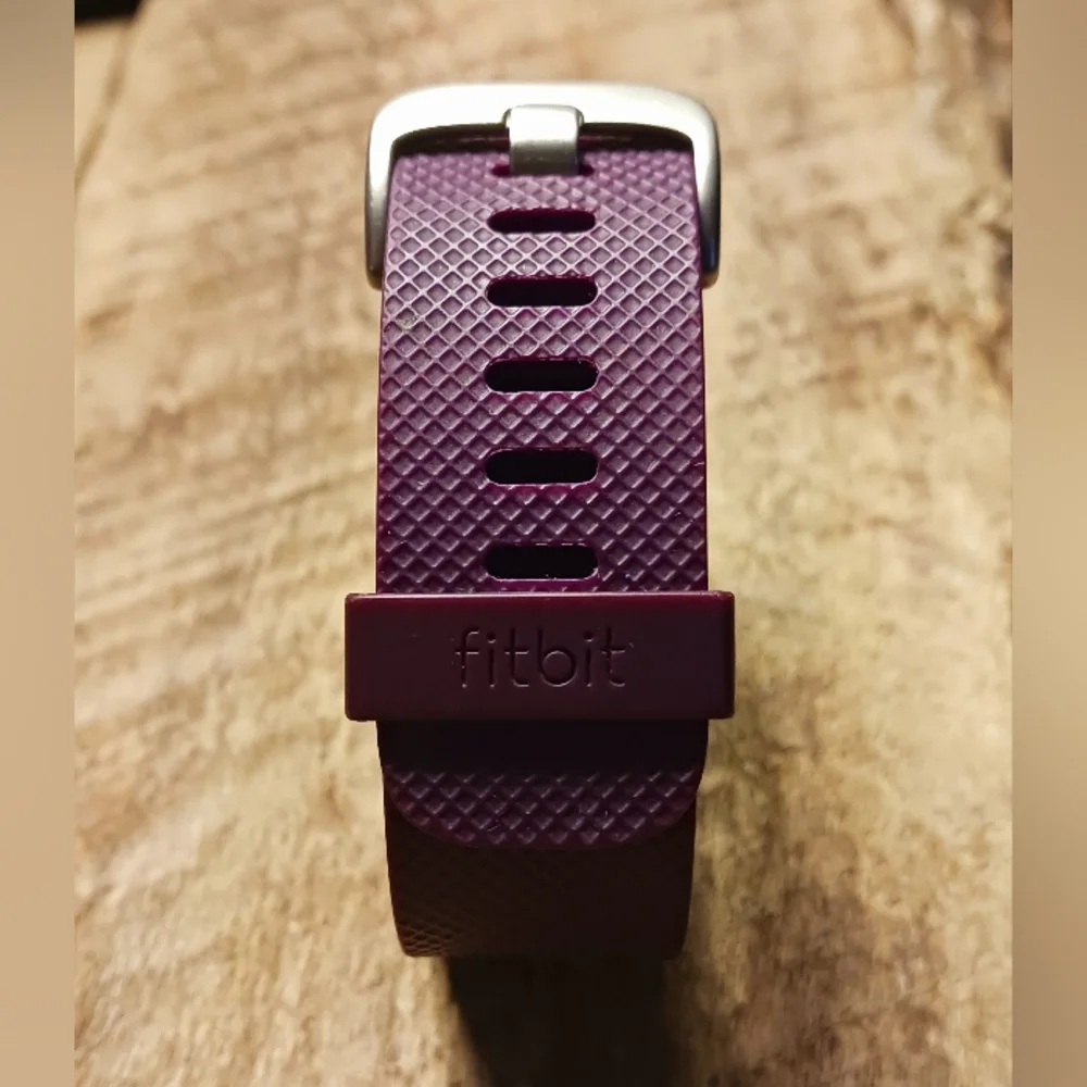 Fitbit Charge HR Wireless Activity Wristband (Plum, L/G) MSRP $129.95